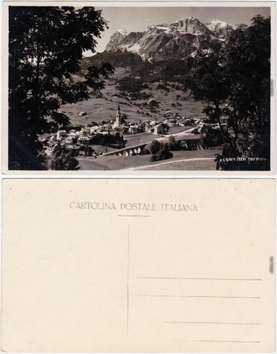 Cortina ampezzo veduta della - veduta,