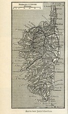 1894 Mappa dell'isola di