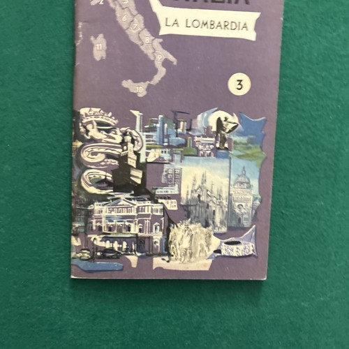 Italia lombardia opuscolo - italia,