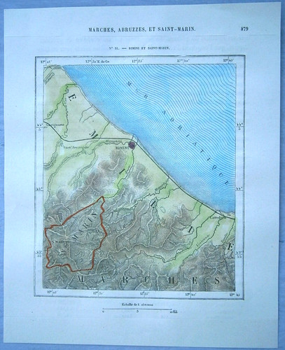 1875 perron map rimini - map, rimini,