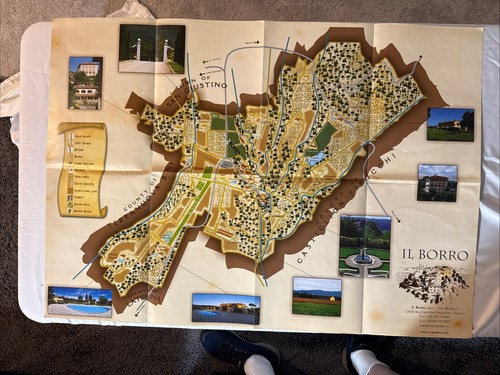 Rare borro map the - il,