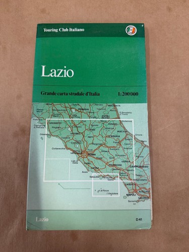 Mappa stradale touring club - mappa,