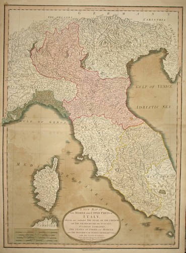 New map the middle - of,