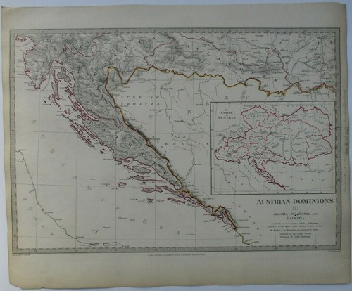 Antica mappa della costa