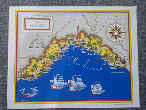 Cartina esso liguria - esso,
