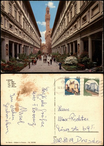 Cartoline firenze gli - cartoline,