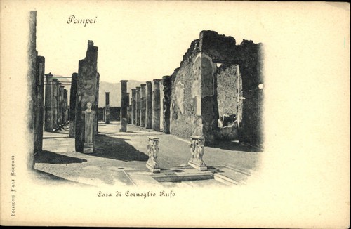 Pompei italia cartolina - italia,