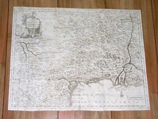 1740 ALBRIZZI CARTA GEOGRAFICA