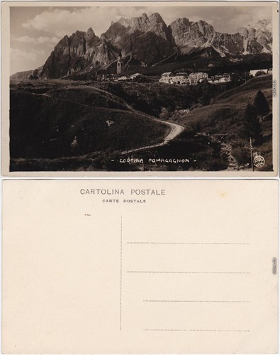 Cortina ampezzo veduta della - veduta,