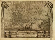 Mappa 18" x 24" de La città