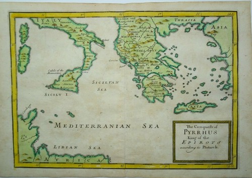 Antica mappa dell antico - antica, dell'antico