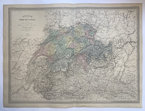 Svizzera nord italia 1860 - svizzera, c.