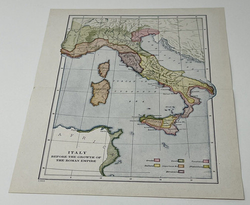 Mappa italia prima della - italia,