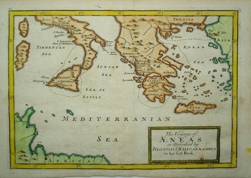 Antica mappa dell antico - antica, dell'antico