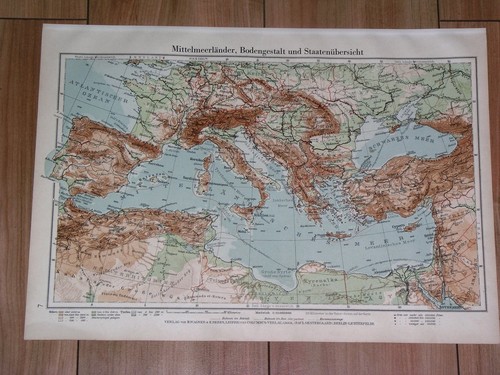 1935 mappa vintage - mappa,