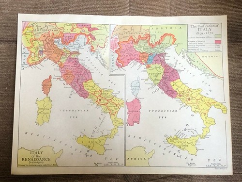 Carta antica 1911 l - antica, l'unità