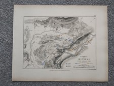 1850 Antica Mappa della