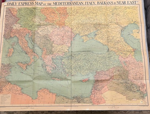 Daily express map the - express, of