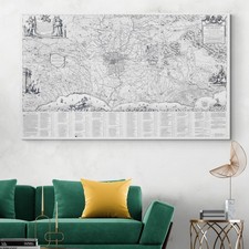 1704 Mappa della Campagna