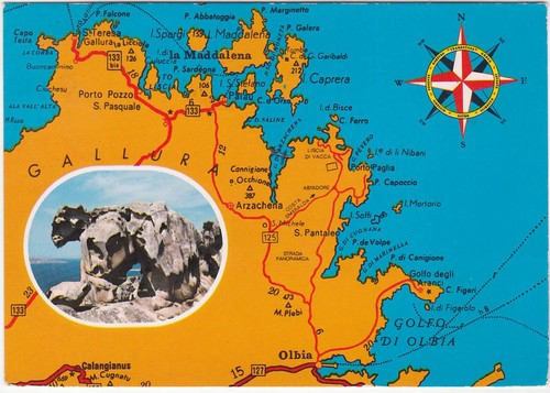 Gallura sassari cartina - -,