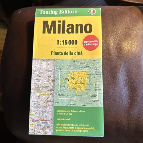 Touring editore milano map - touring, of