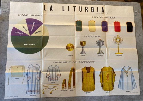 Cartina scolastica liturgia - scolastica,