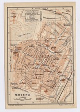 1908 ORIGINALE ANTICA MAPPA